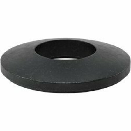 BSC PREFERRED Male Washer for 1/2 Screw Size Two Piece Black-Oxide Steel Leveling Washer 91131A071